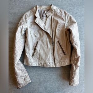 Free People Vegan Leather Jacket